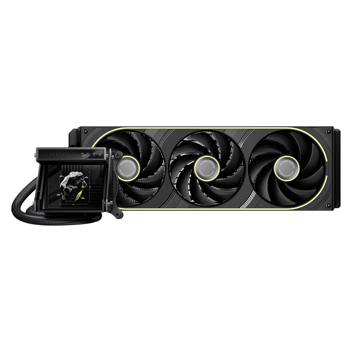 Image for TRYX HOLO ARGB 360MM BLACK AIO LIQUID COOLER