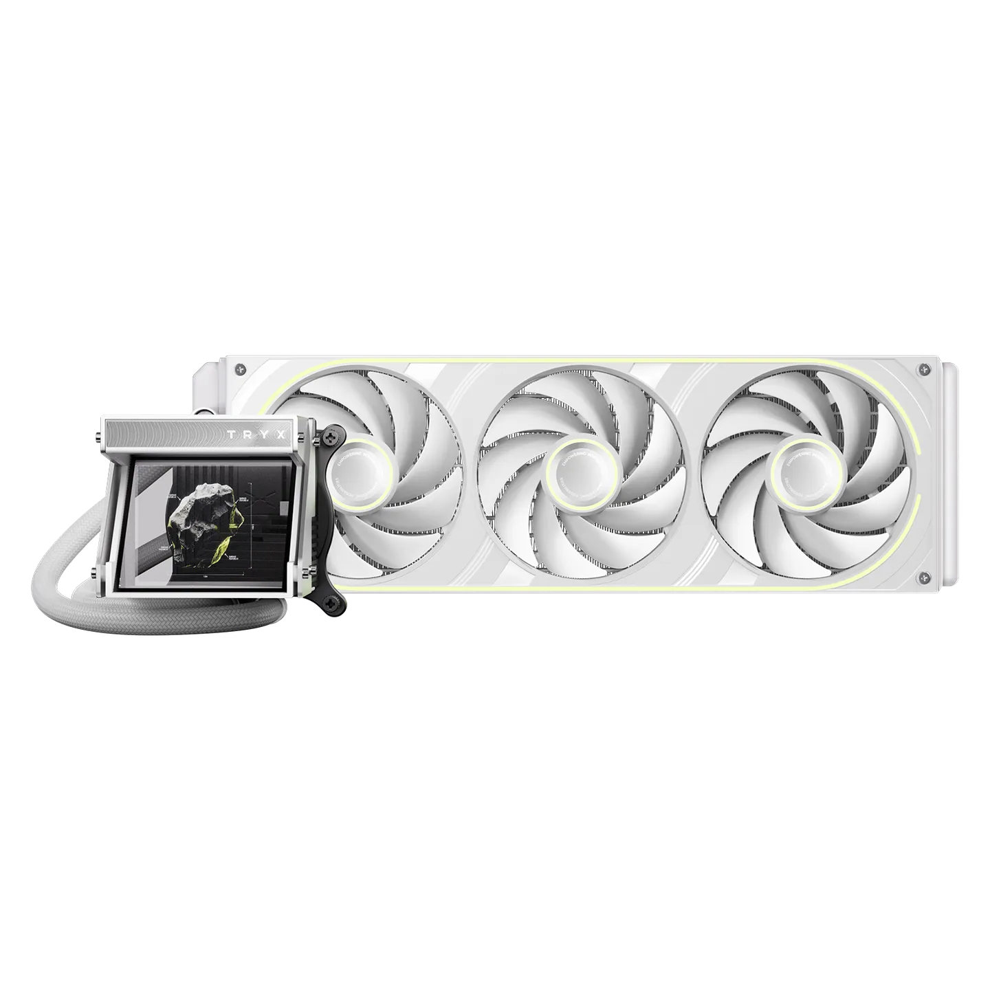 Image for TRYX HOLO ARGB 360MM WHITE AIO LIQUID COOLER