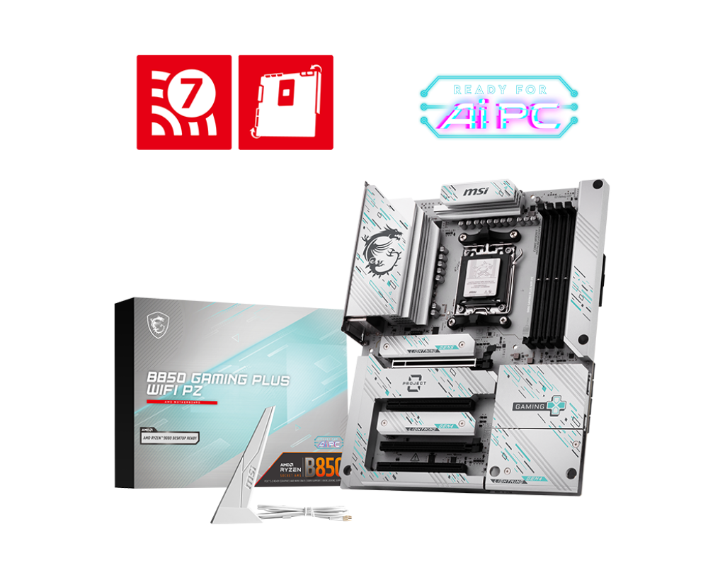 Image for MSI MAG B850 GAMING PLUS WIFI PZ MOTHERBOARD