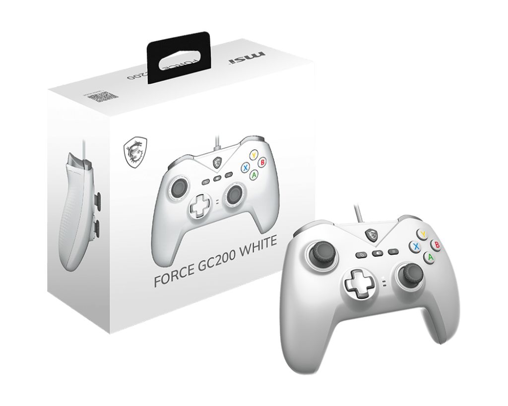 Image for MSI FORCE GC200 WHITE GAME CONTROLLER 
