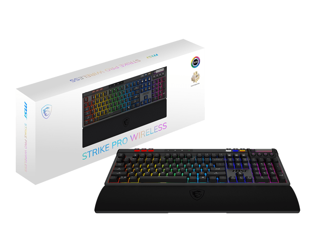 Image for MSI STRIKE PRO WIRELESS GAMING KEYBOARD