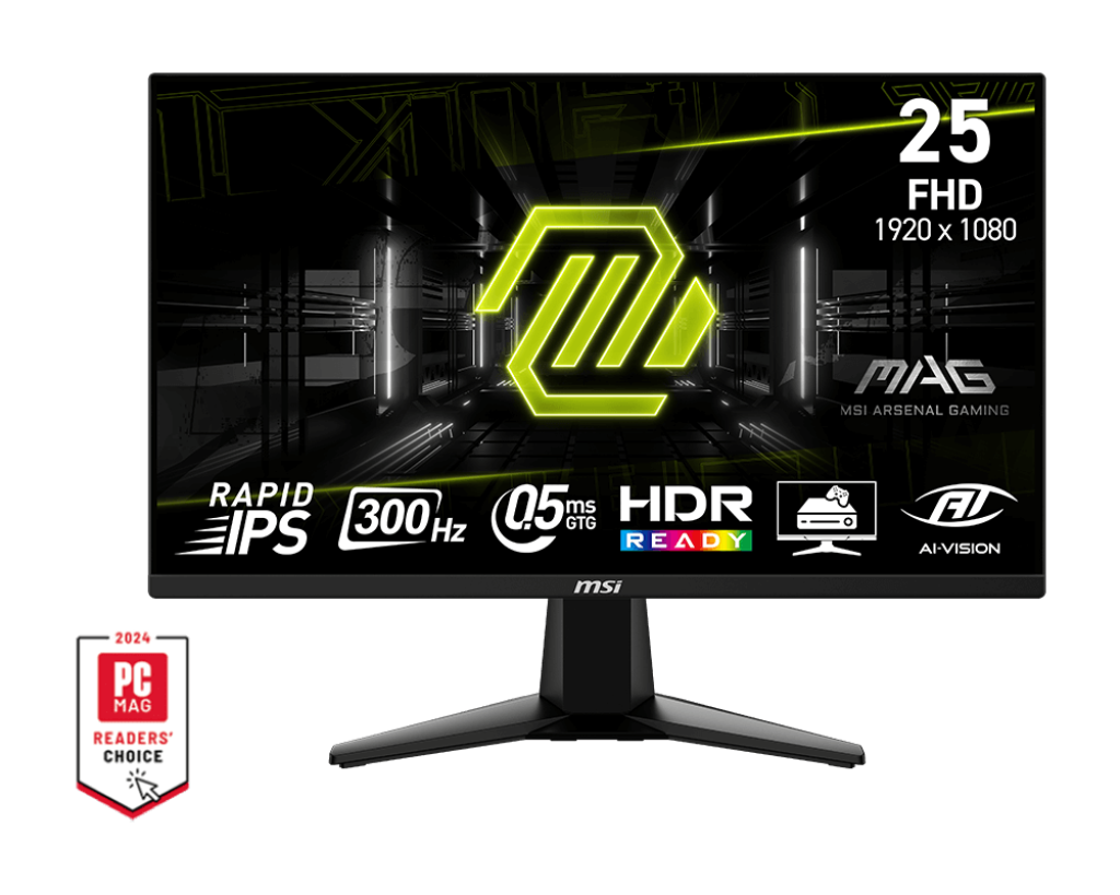 Image for 25" MSI MAG 255XF (FHD) GAMING MONITOR