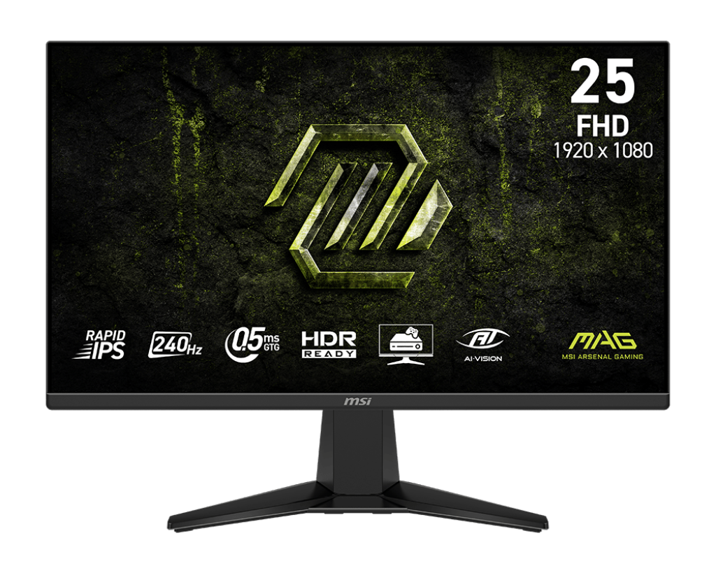 Image for 25" MSI MAG 255F X24 (FHD) GAMING MONITOR