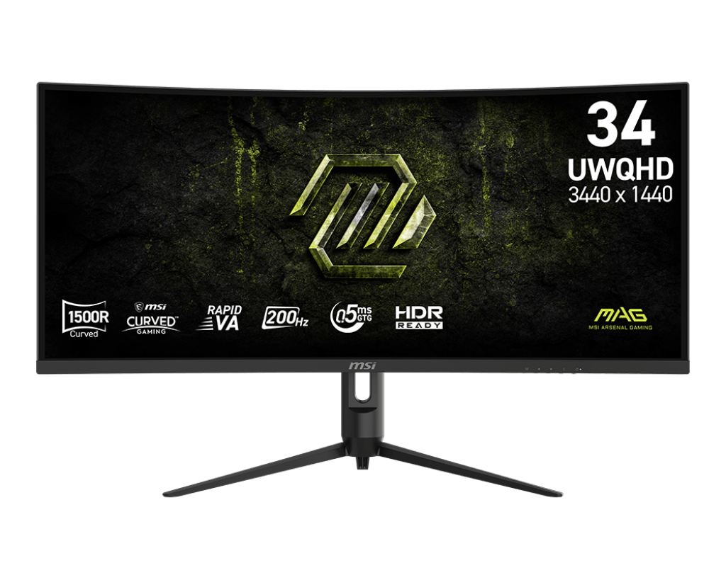 Image for 34" MSI MAG 342CQRF E20 (UWQHD) GAMING MONITOR