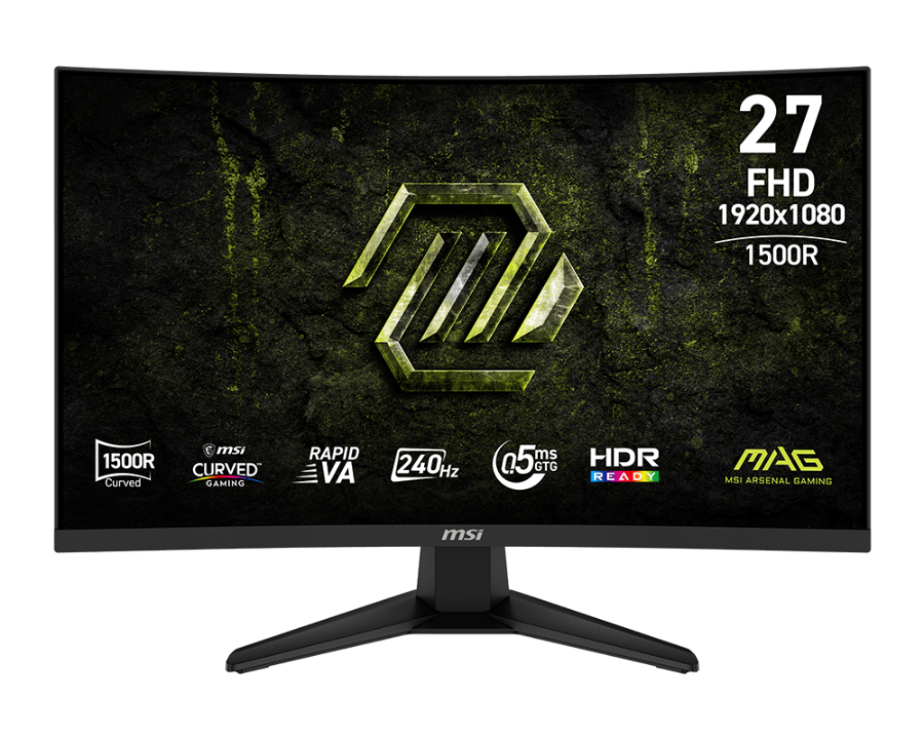 Image for 27" MSI MAG 275CF X24 (FHD) GAMING MONITOR