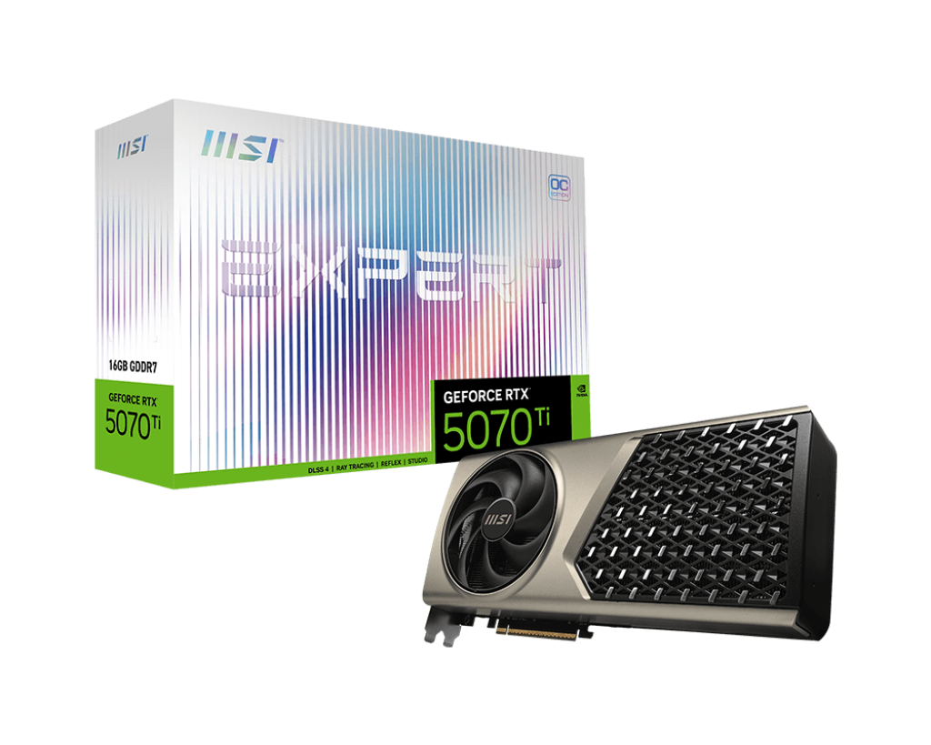 Image for 16GB MSI RTX 5070Ti EXPERT OC GPU
