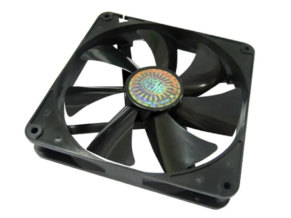 Image for 140mm COOLER MASTER SILENT FAN BLACK