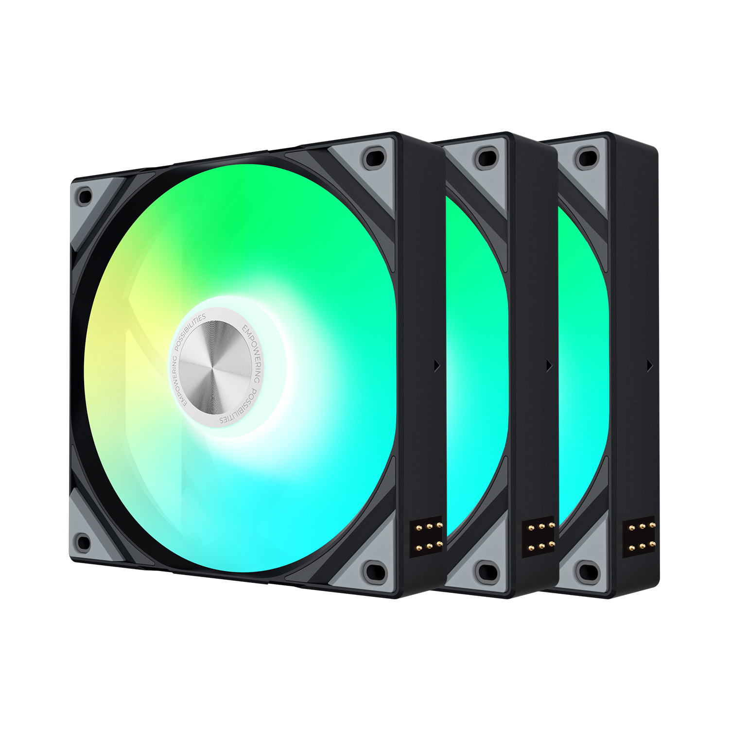 Image for TRYX ROTA SL ARGB REVERSE 120 BLACK FAN (3 PACK)