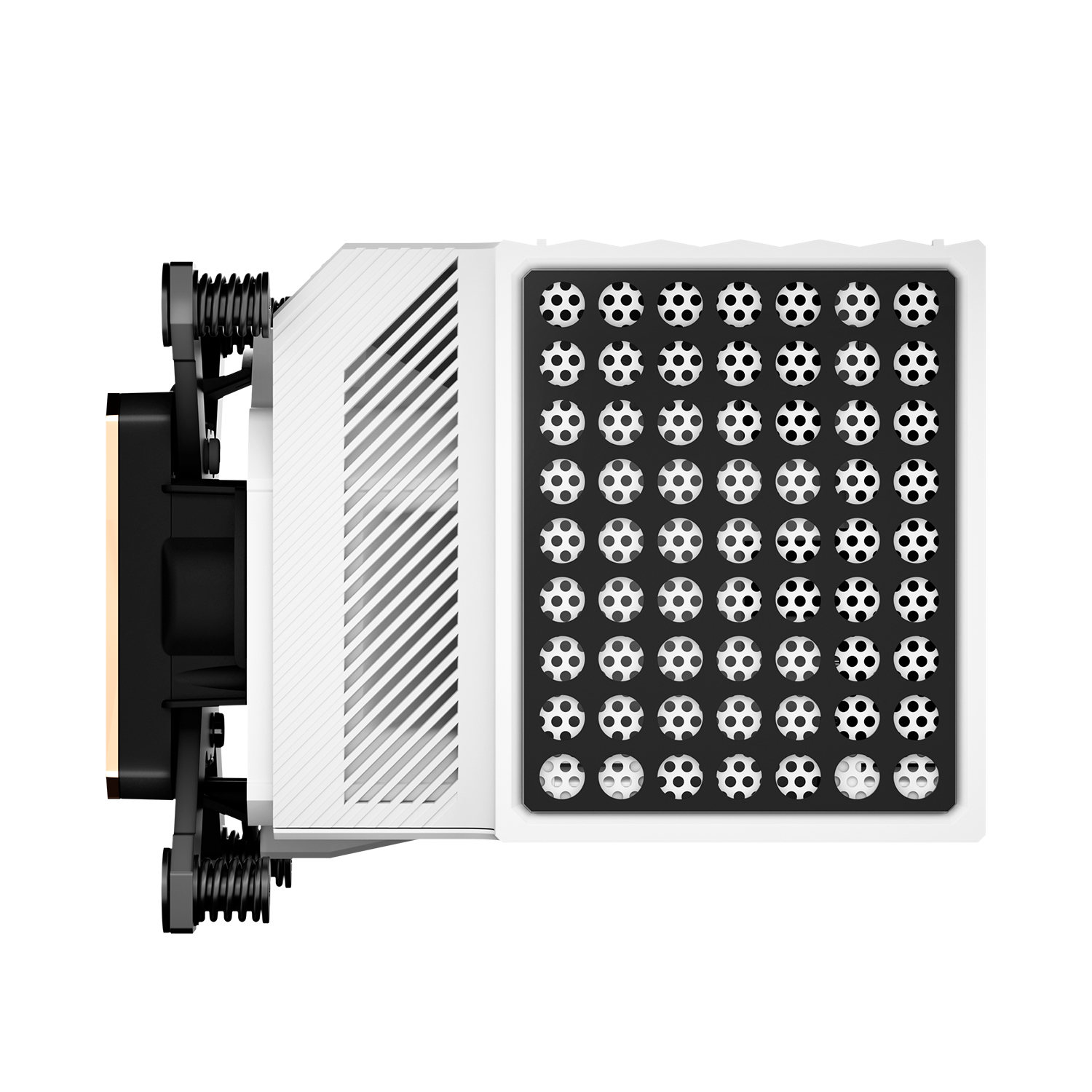 Image for TRYX PANORAMA WB WHITE L-SHAPED AMOLED SCREEN LIQUID COOLER WATER BLOCK