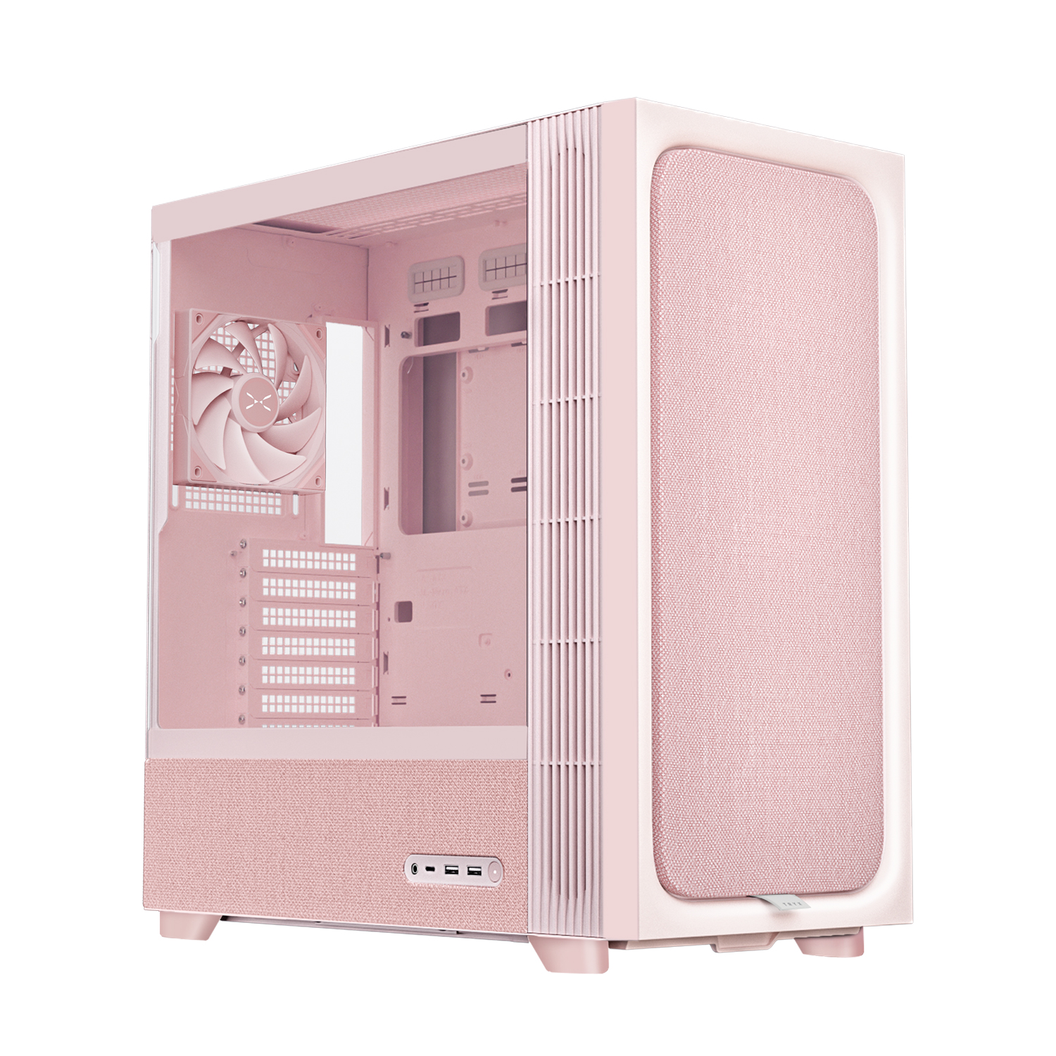 Image for TRYX FLOVA F50 PINK GAMING CASE