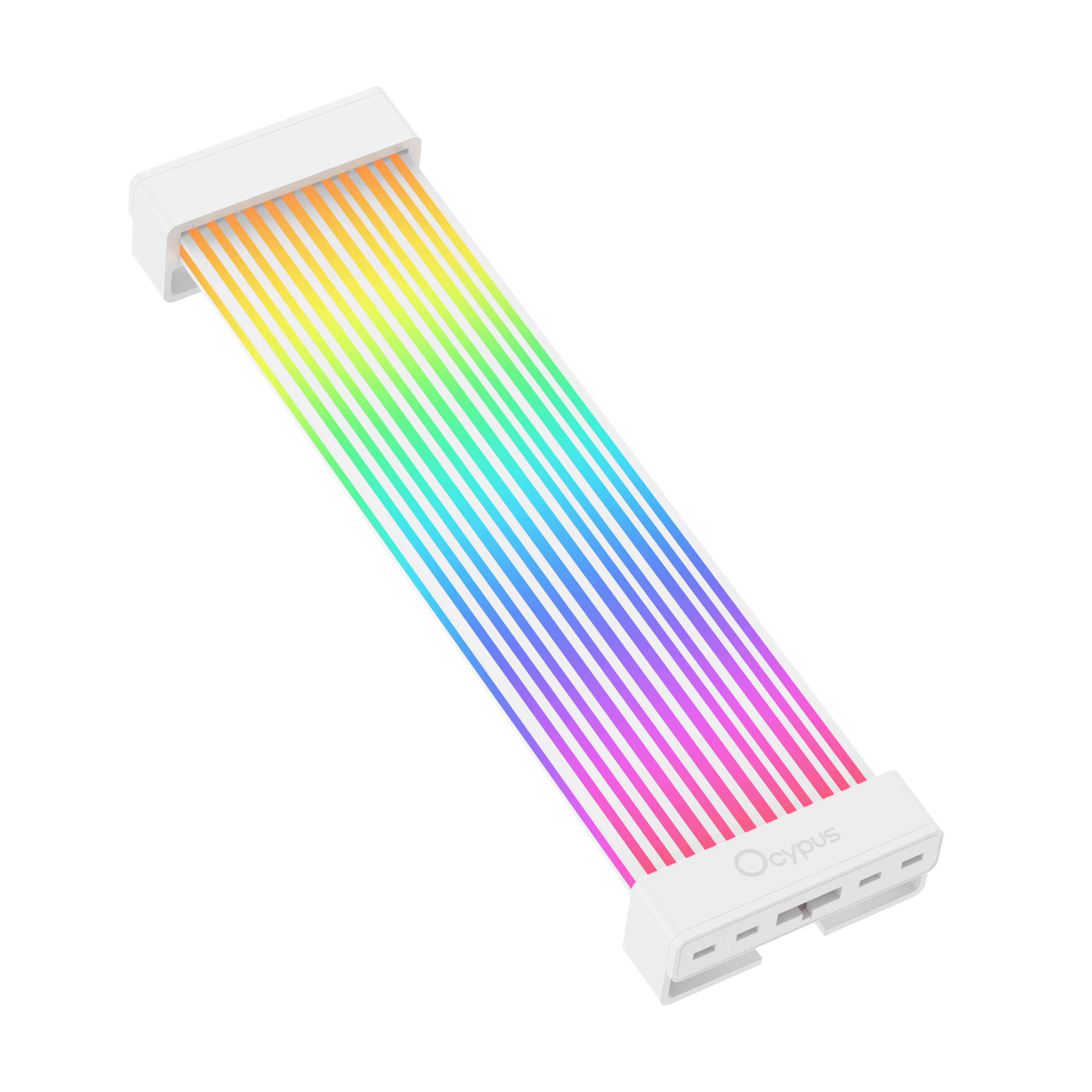 Image for OCYPUS DELTA EK24 WHITE (24-PIN ARGB MB CABLE COVER)