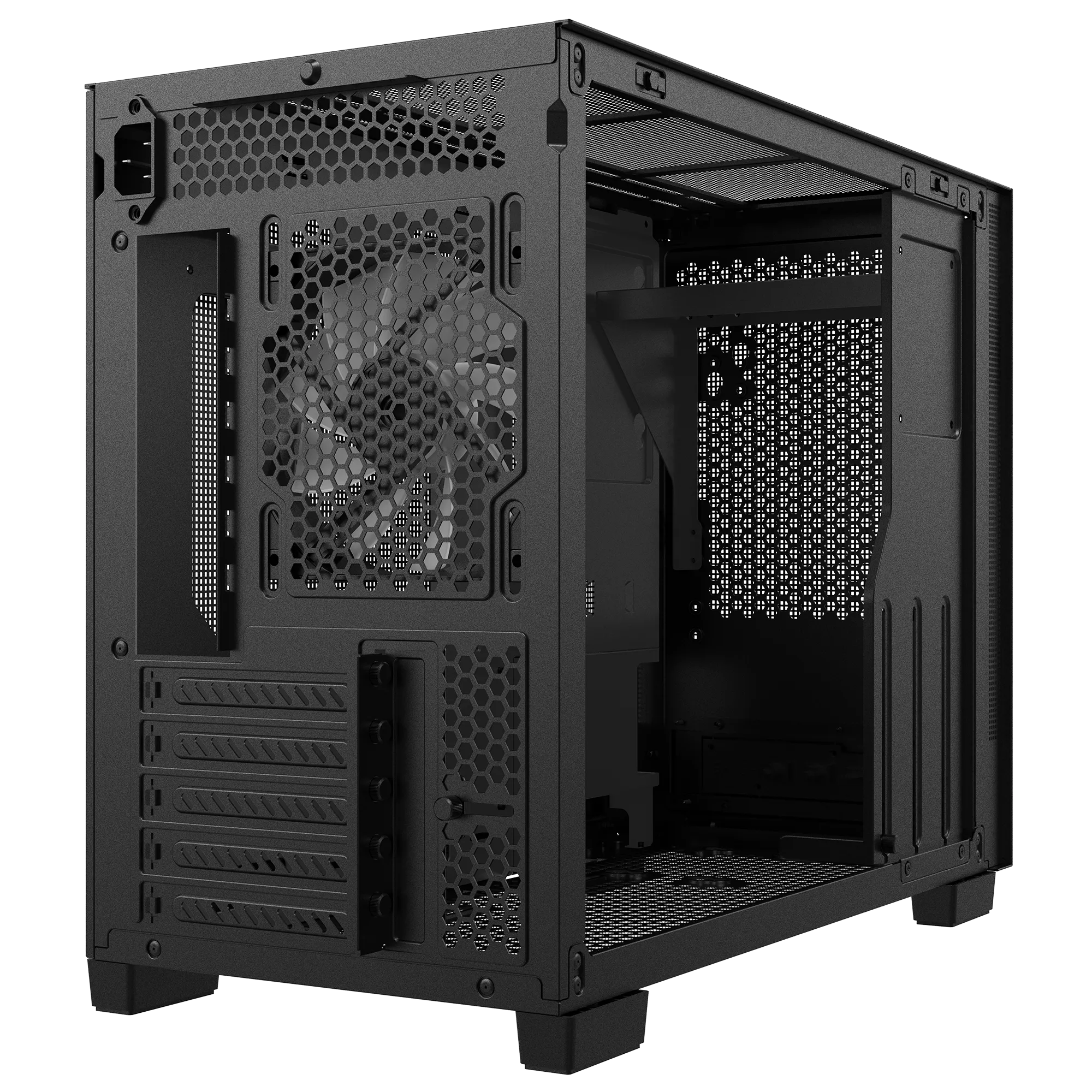Image for XPG VALOR MESH NANO BLACK GAMING CASE