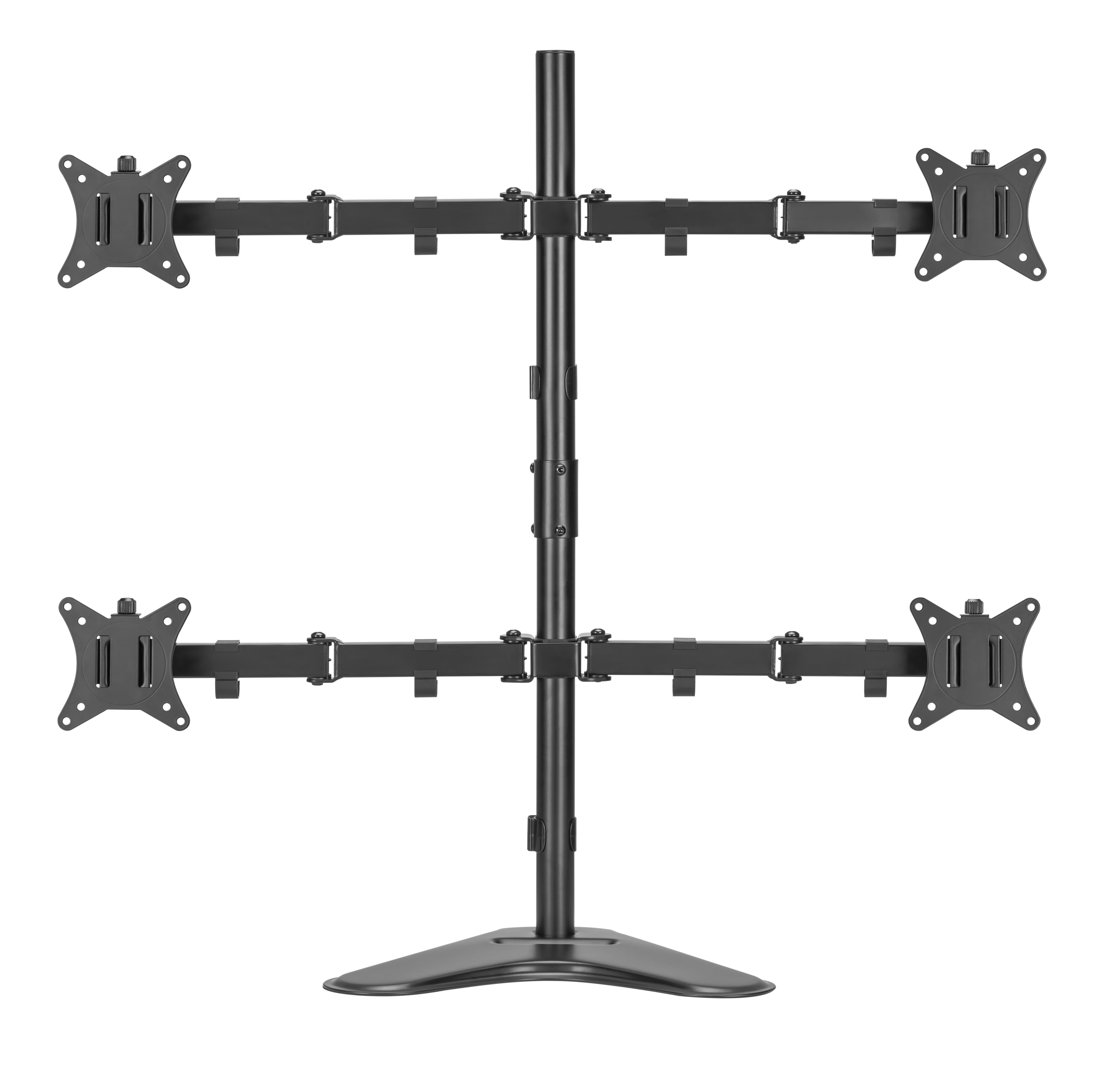 Image for INFINITY INF761-T04 FREESTANDING QUAD MONITOR STAND