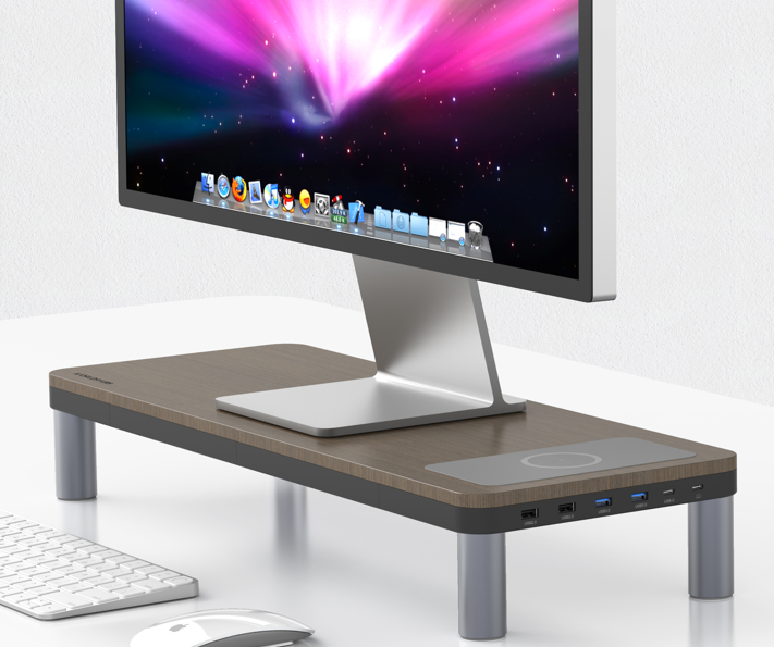 INFINITY MONITOR RISER (DOCKING & WIRELESS CHARGER) - COM1 ...