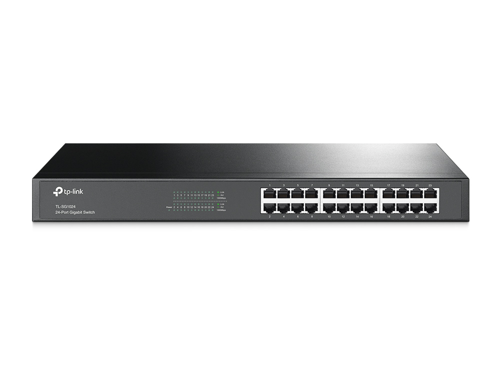 Image for TPLINK 24 PORT GIGABIT RACKMOUNT SWITCH