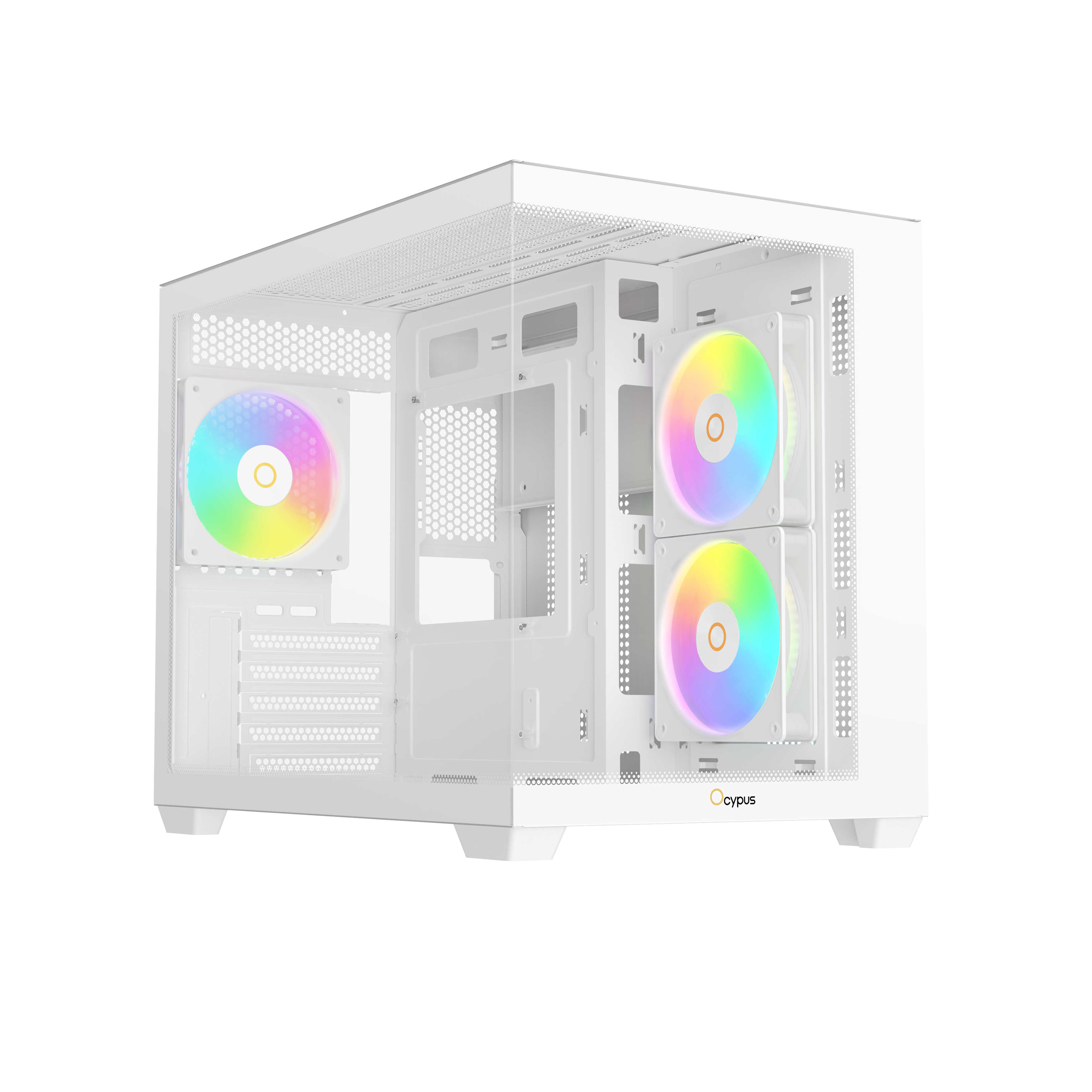 Image for OCYPUS GAMMA C54 WHITE GAMING CASE