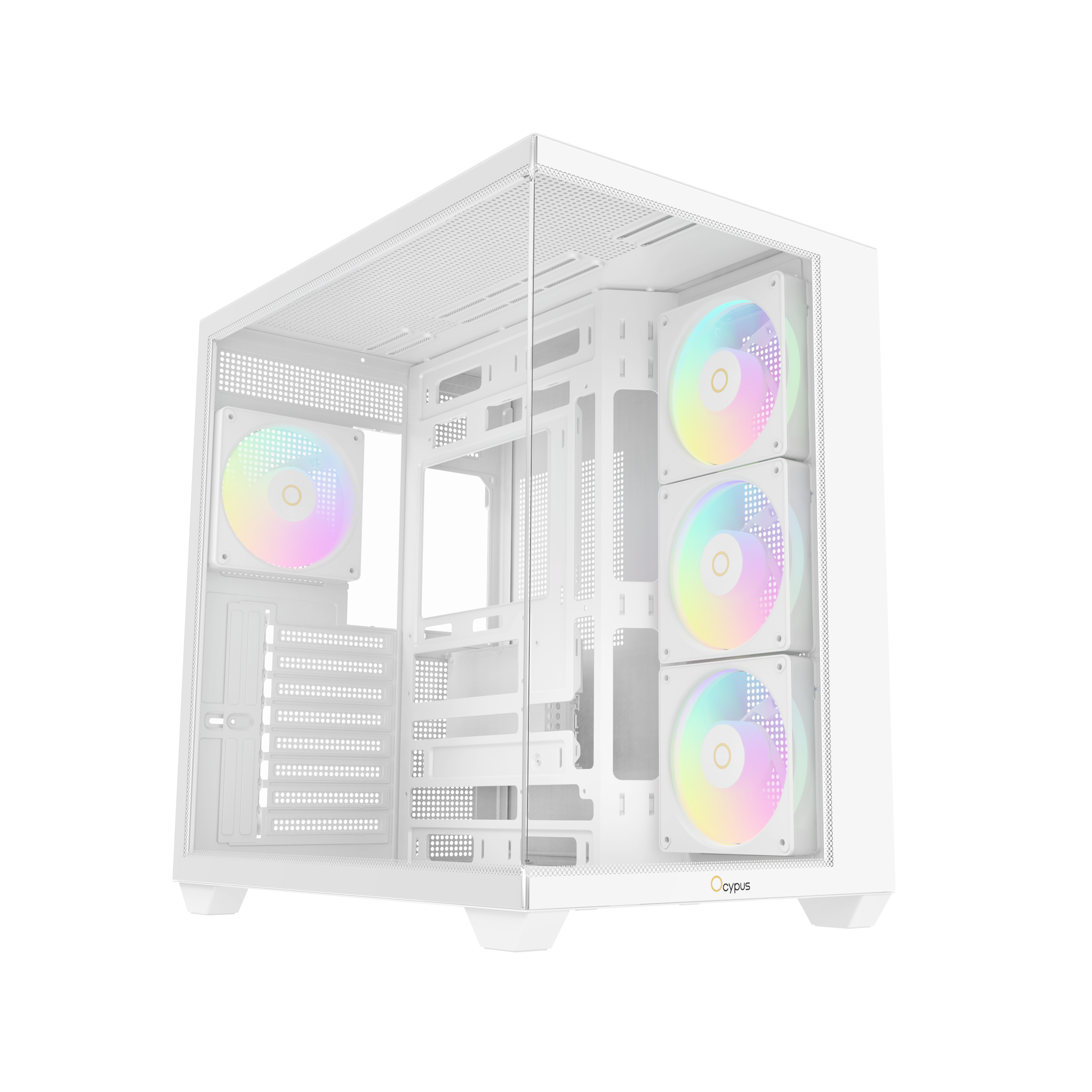 Image for OCYPUS GAMMA C74 WHITE GAMING CASE