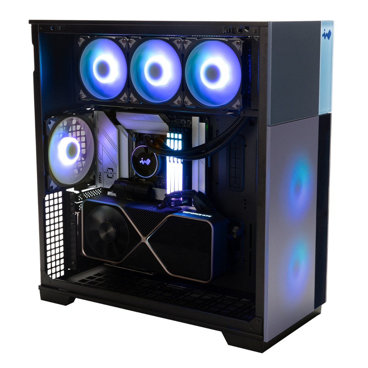 INWIN F5 BLACK GAMING CASE - COM1 International Pty Ltd