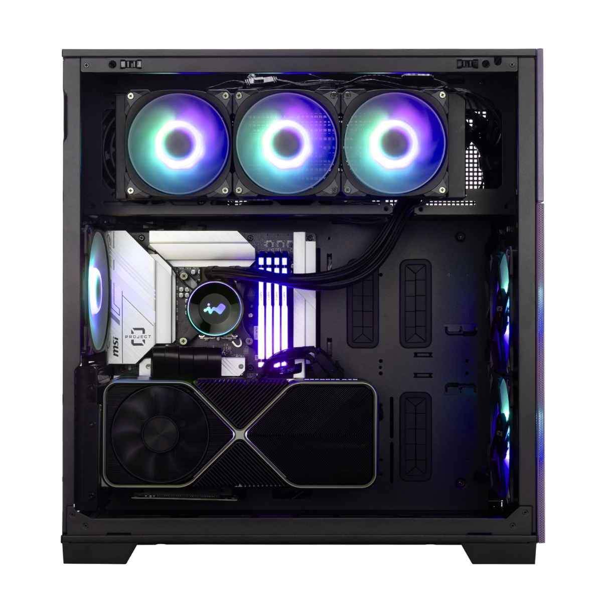 INWIN F5 BLACK GAMING CASE - COM1 International Pty Ltd