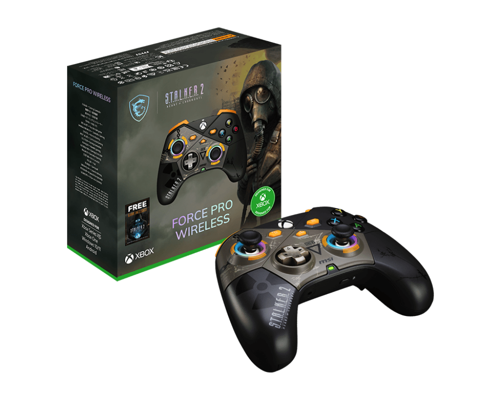 Image for MSI FORCE PRO WIRELESS STALKER 2 EDITION GAME CONTROLLER