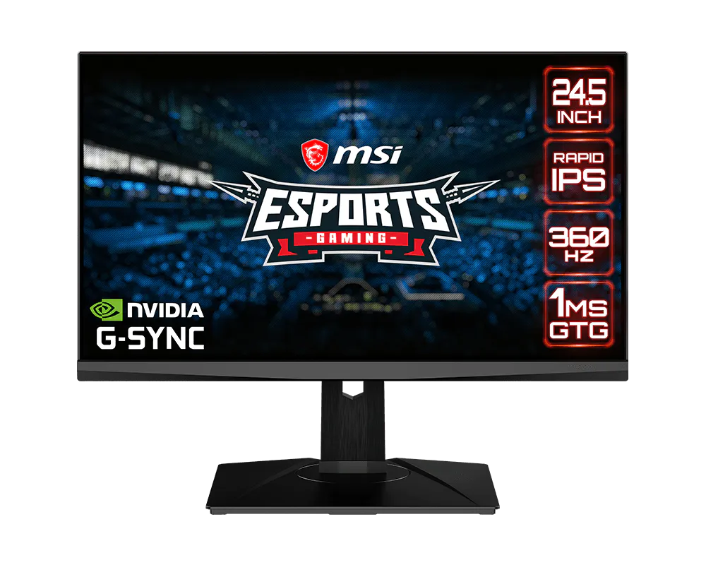 Image for 25" MSI OCULUX NXG253R (FHD) GAMING MONITOR