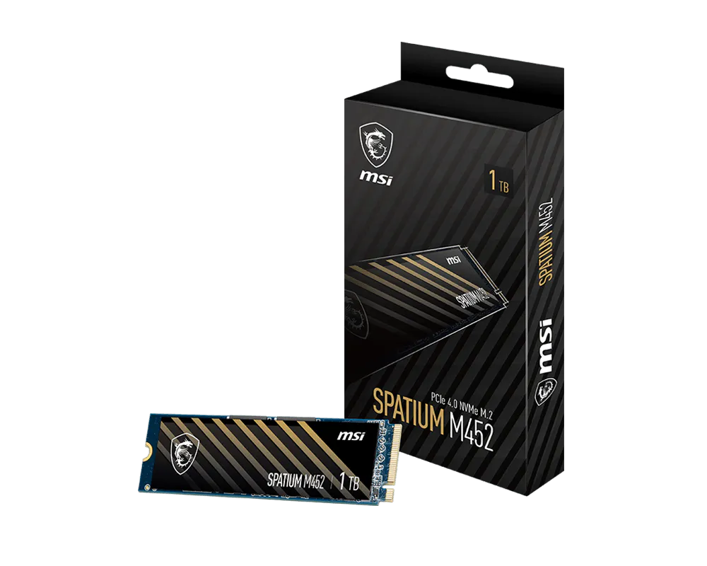 Image for 1TB MSI SPATIUM M452 M.2 SSD