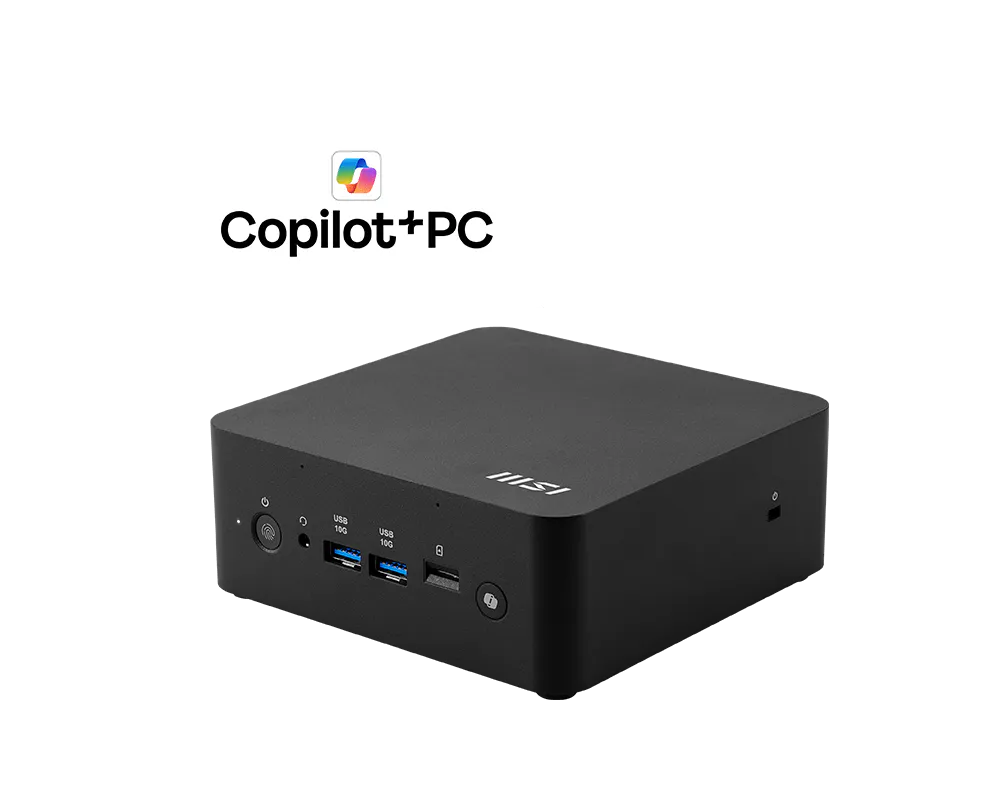 Image for MSI Cubi NUC AI+ 2MG Copilot+ Barebone (Model Cubi NUC AI+ 2MG-017BAU)