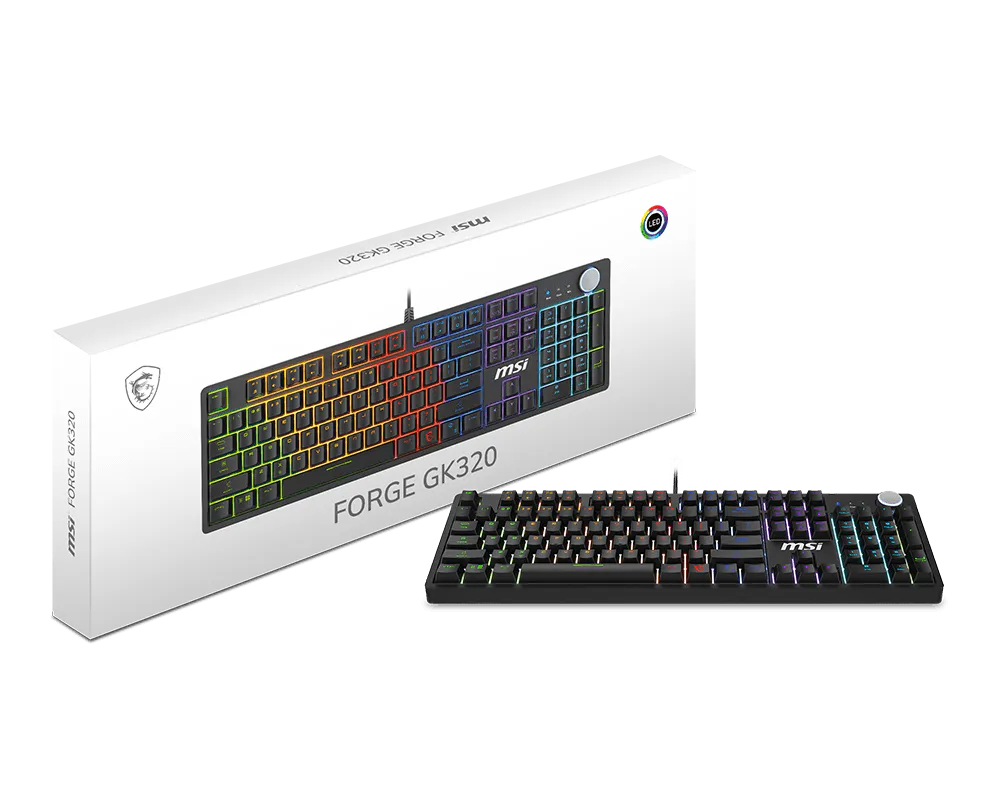 Image for MSI FORGE GK320 GAMING KEYBOARD