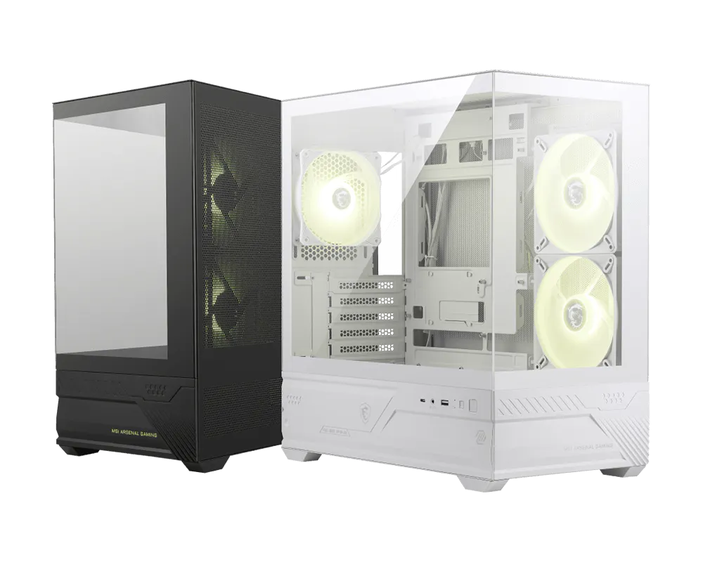 Image for MSI MAG PANO M110R WHITE GAMING CASE