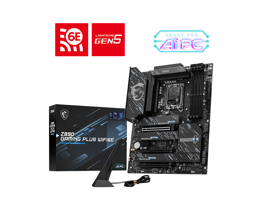 Image for MSI MAG Z890 GAMING PLUS WIFI6E MOTHERBOARD