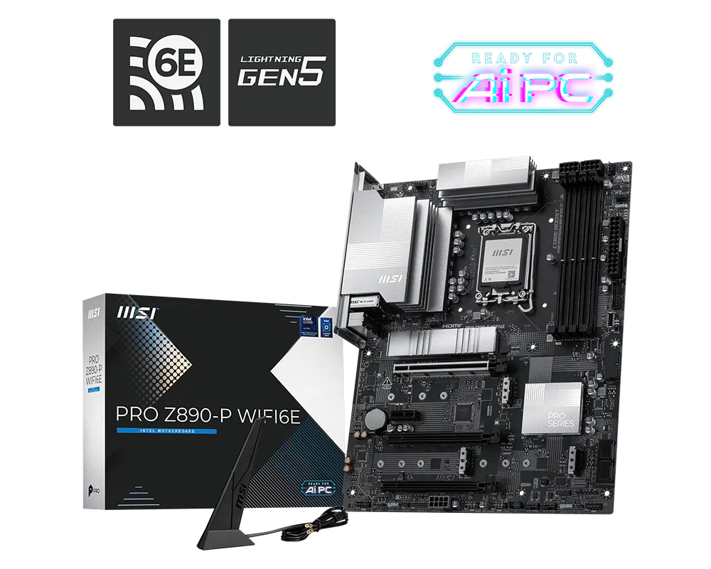 Image for MSI PRO Z890-P WIFI6E MOTHERBOARD
