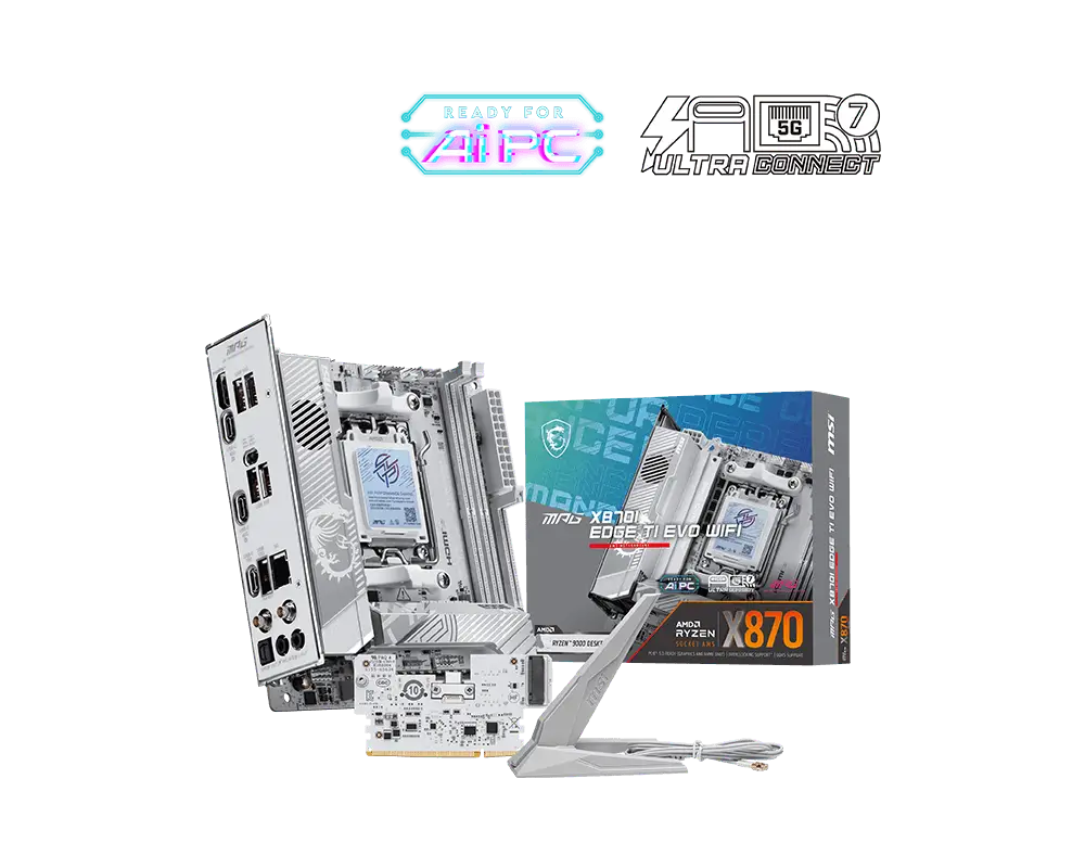 Image for MSI MPG X870I EDGE TI EVO WIFI MOTHERBOARD