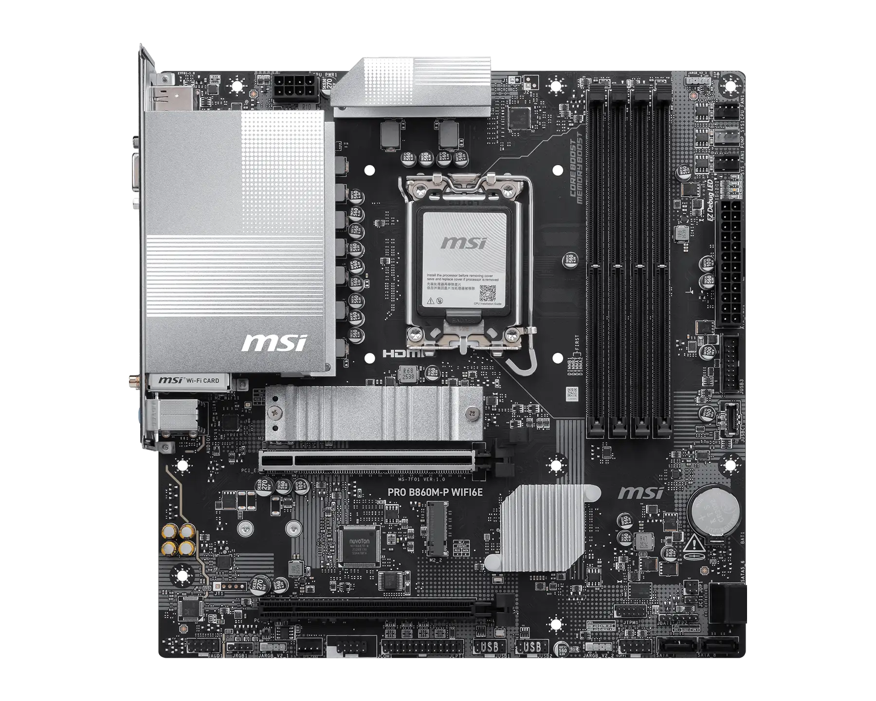 Image for MSI PRO B860M-P WIFI6E MOTHERBOARD
