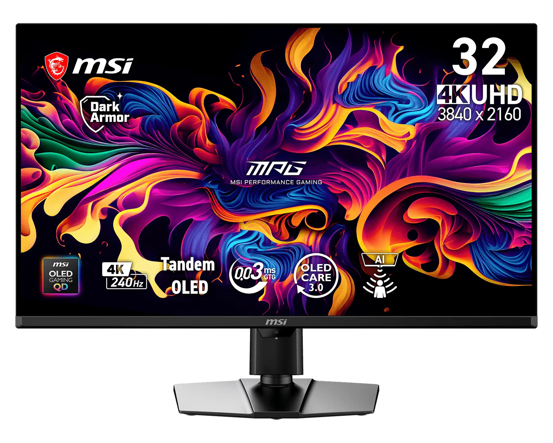 Image for 32" MSI MPG 322UR QD-OLED X24 (4K UHD) GAMING MONITOR