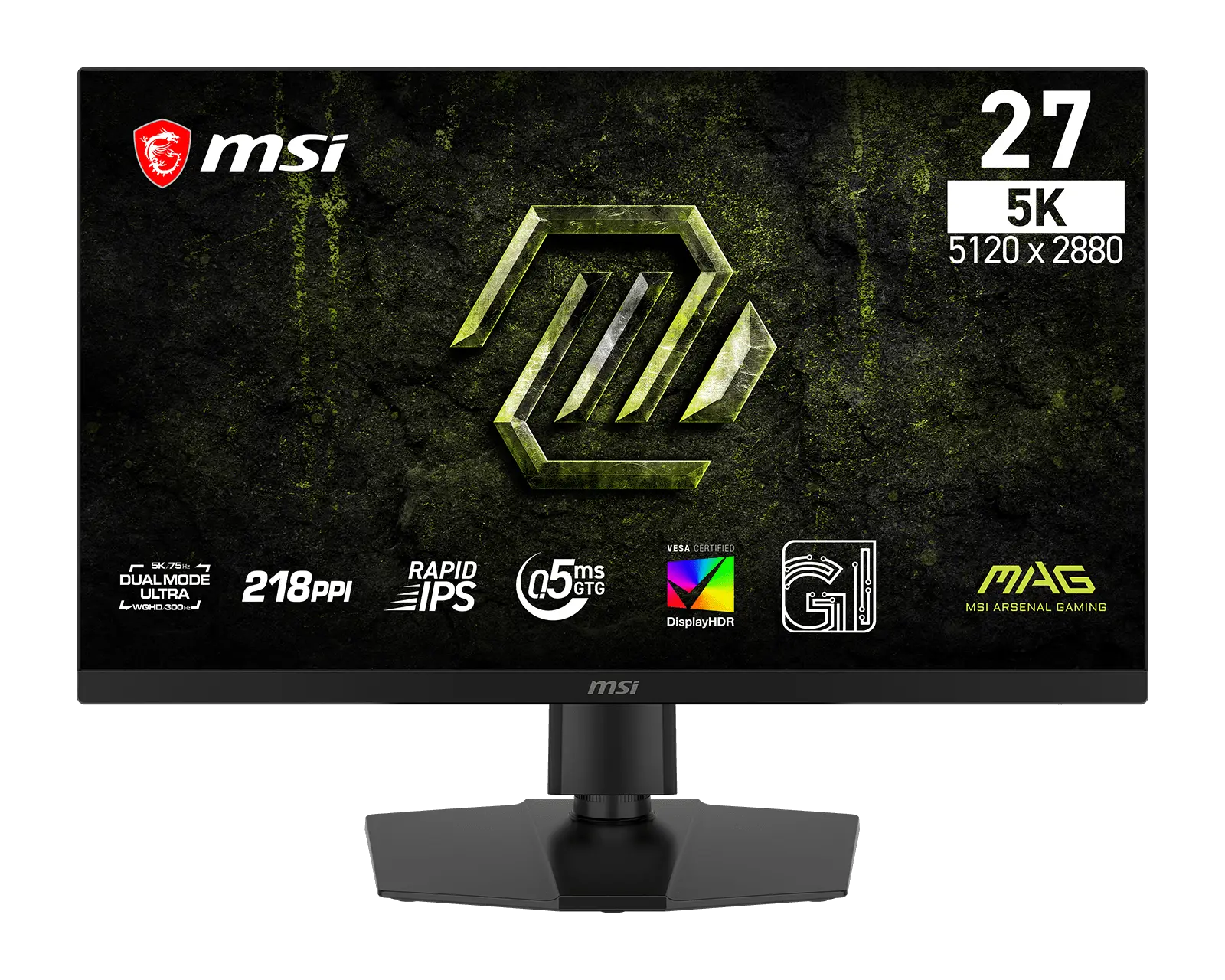 27" MSI MAG 271KPD7 (5K DUAL MODE) GAMING MONITOR