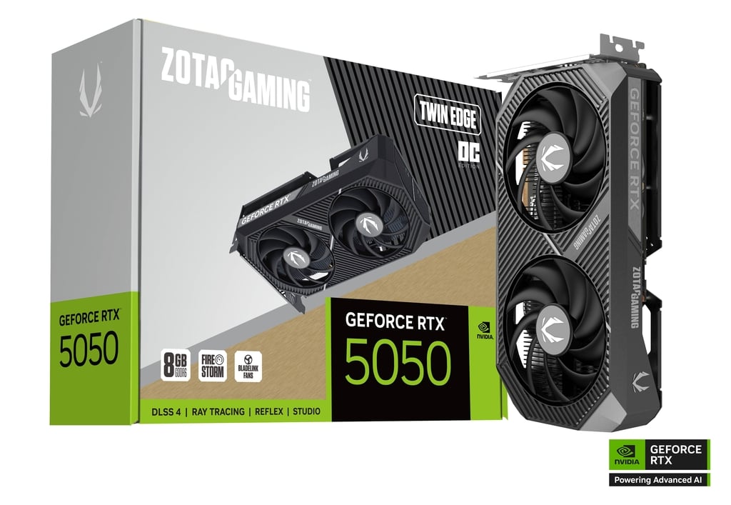 Image for 8GB ZOTAC RTX 5050 TWIN EDGE OC GPU